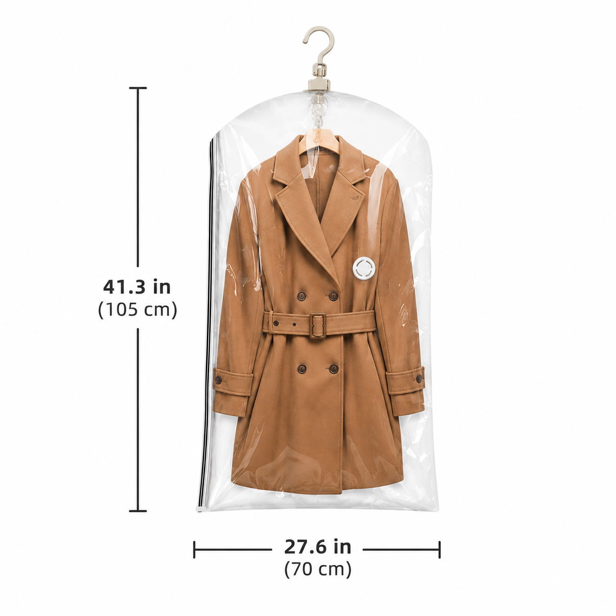Hanging Wardrobe Savers – Compact Fold-Flat Bags for Seasonal Clothes & Linens