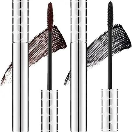 Long-Wearing Tubing Mascara – Metal Wand, Built-In Brush, Curled & Natural Lashes That Last