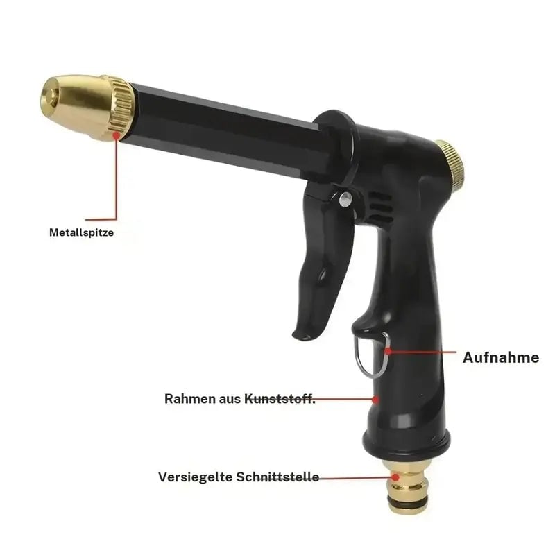 [Fathers Day Gift]Portable High Pressure Water Sprayer, Adjustable Garden Hose Nozzle Sprayer, Car Washing & Maintenance Tool, Pet Cleaning Tool & Dealsforyoudays
