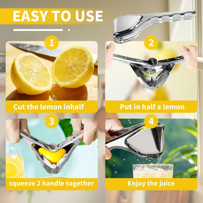 Last Day 49% OFF🔥 Citrus Squeezer | PP – Handheld Juicer for Lemons, Limes & Oranges 🍋