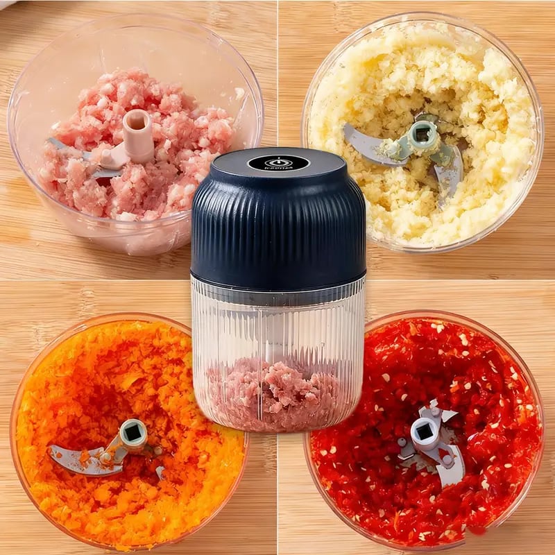 Electric Garlic Chopper,Mini Portable Veggie Chopper