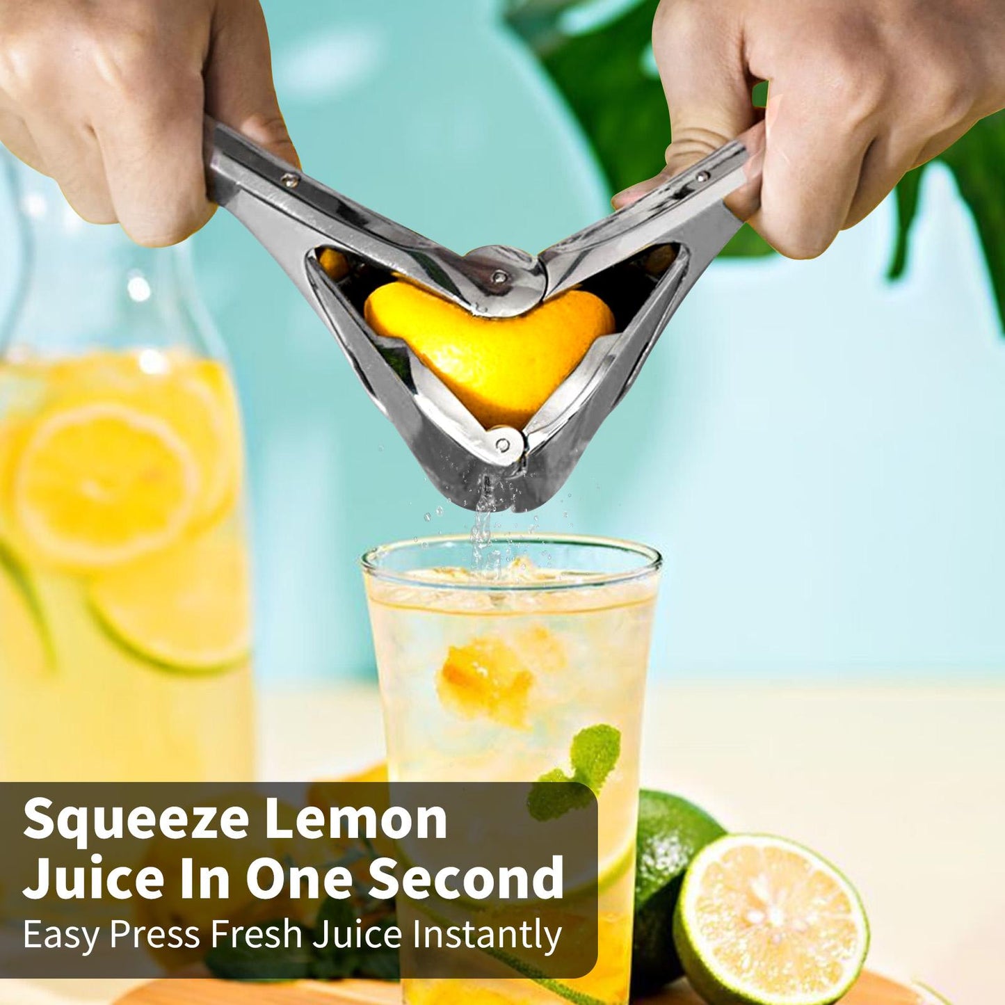 Last Day 49% OFF🔥 Citrus Squeezer | PP – Handheld Juicer for Lemons, Limes & Oranges 🍋