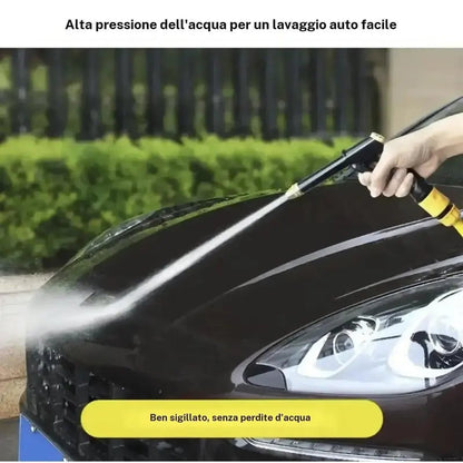 [Fathers Day Gift]Portable High Pressure Water Sprayer, Adjustable Garden Hose Nozzle Sprayer, Car Washing & Maintenance Tool, Pet Cleaning Tool & Dealsforyoudays