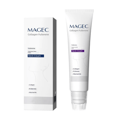 Reduces Wrinkles and Double Chin,Five Rollers for All Around Massage,Neck Firming Cream